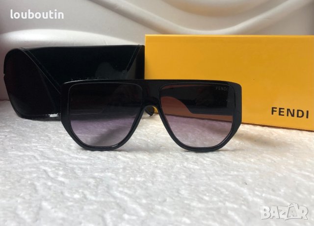 Fendi 2022 дамски слънчеви очила маска с лого, снимка 5 - Слънчеви и диоптрични очила - 38151847
