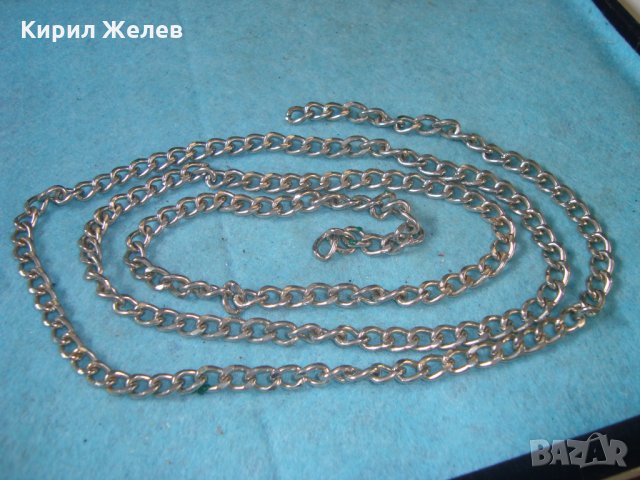 ЗДРАВ СТОМАНЕН СИНДЖИР НЕРЪЖДАЕМА БЛАГОРОДНА ЛЕГИРАНА СТОМАНА ВЕРИЖКА КЮСТЕК ЛАНЕЦ 74021