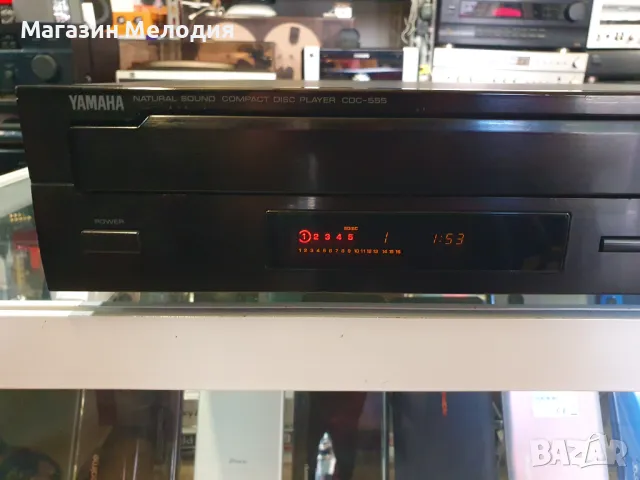 CD Player Yamaha CDC-555 с 5 диска. В отлично техническо и визуално състояние., снимка 5 - Декове - 47353727