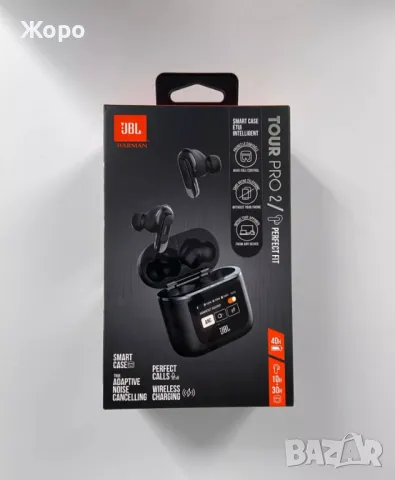  Оригинални слушалки JBL Тour Pro 2(black edition)нови, снимка 1 - Слушалки и портативни колонки - 48093067