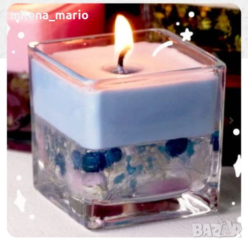 Гел восък за свещи, снимка 5 - Декорация за дома - 50583062