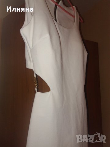 Елегантна бяла рокля, снимка 2 - Рокли - 27516645