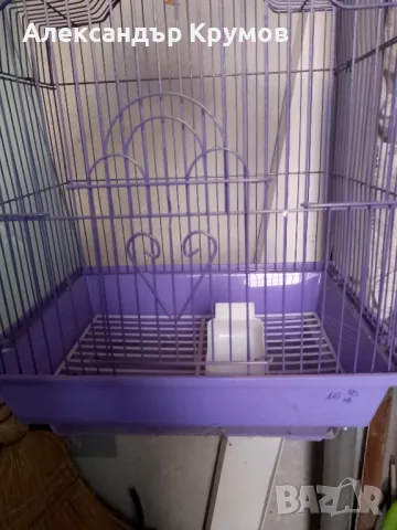 Продавам метална клетка за птици , снимка 5 - За птици - 49715244