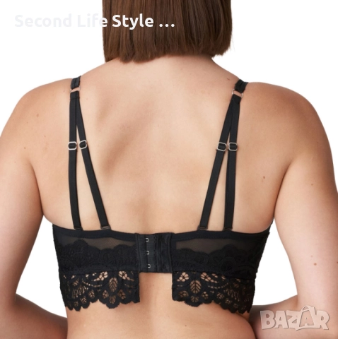 75E прозрачен дантелен сутиен PRIMADONNA TWIST, снимка 3 - Бельо - 52900202