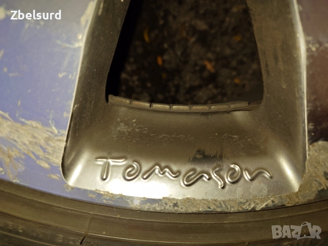 Джанти Tomason 8.5J*18 5*114.3, с гуми 225/40/18, снимка 5 - Гуми и джанти - 52679595