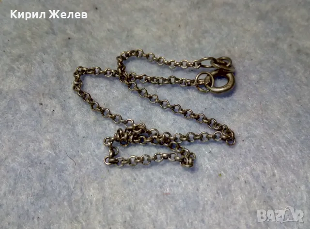 ФИНА СРЕБЪРНА ГРИВНА СРЕБРО 925 РЕТРО ПЛЕТКА РЪЧНА ИЗРАБОТКА 48251, снимка 6 - Гривни - 49600736