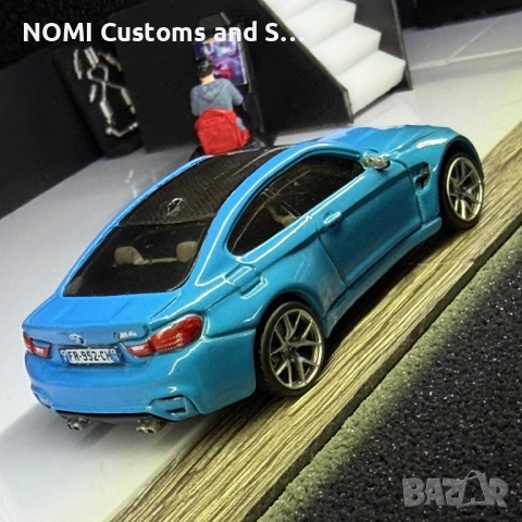 Hot Wheels BMW M4 Competition custom made, снимка 7 - Коли, камиони, мотори, писти - 53575924