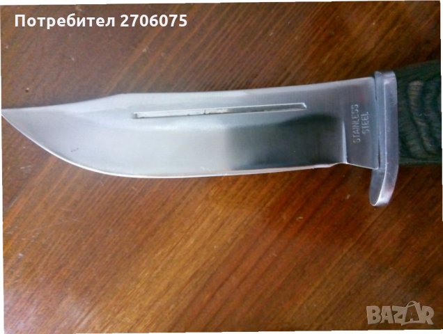 Ловен нож, снимка 3 - Ножове - 32734309