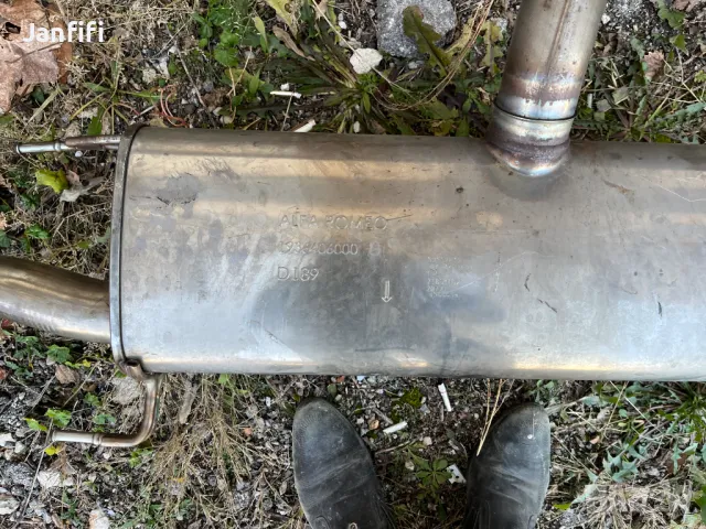 Задно ауспухово гърне за Алфа Джулиа 2,0 кубика , снимка 3 - Части - 48064541