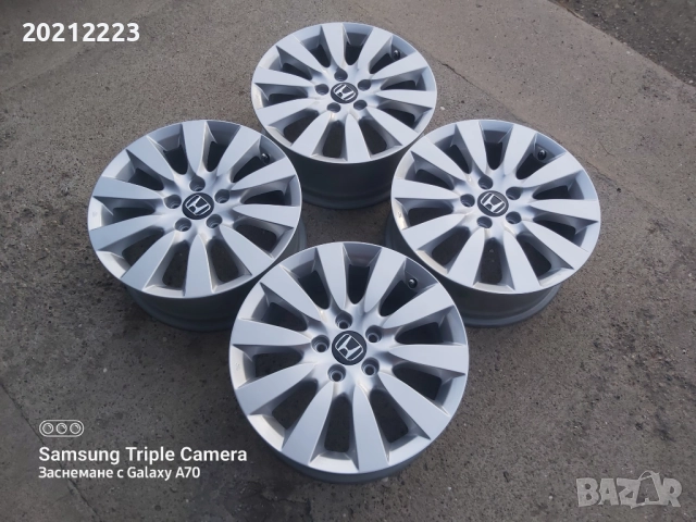 4 броя алуминиеви джанти за Honda CR-V 17, снимка 4 - Гуми и джанти - 51582670