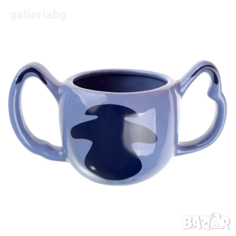Керамична 3D чаша Stitch с уши – Lilo & Stitch, 200 мл, снимка 2 - Чаши - 52681288