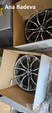 Продавам  Оргинални 4 Броя джанти за БМВ Х6 спорт пакет без заварчик., снимка 2 - Гуми и джанти - 53301587
