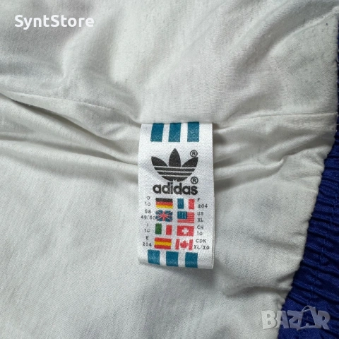 Рядка Vintage Adidas "All Nations" Windbreaker – 90-те години – XL, снимка 5 - Спортни дрехи, екипи - 53513428