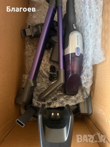 Вертикална прахосмукачка Rowenta X-Nano RH1128WO, 100W, 16.8V, Автономност 40 мин, Филтрация 94%, Ко, снимка 2 - Прахосмукачки - 53205165