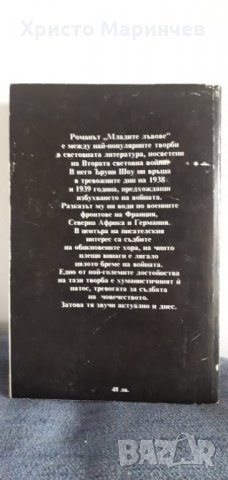 Младите лъвове, снимка 2 - Художествена литература - 35474651