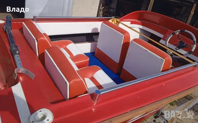 Лодка с двигател и колесар , снимка 5 - Воден транспорт - 49492300