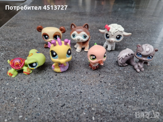 Пластмасови фигурки Литъл пет шоп