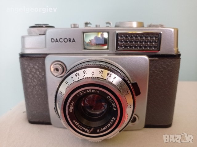 Фотоапарат Dacora Super Dignette. 1958г., снимка 4 - Антикварни и старинни предмети - 43352592