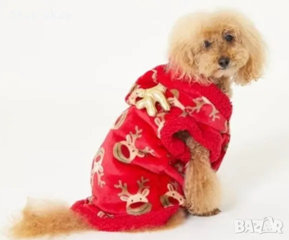 Коледно облекло за домашен любимец 