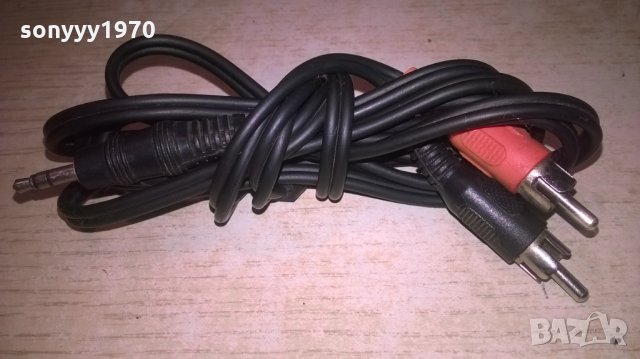 аукс кабел-жак 3.5мм-чинчове-1.55м, снимка 4 - Други - 27741603