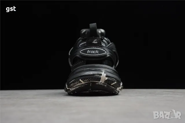 Уникални Balenciaga Track Black Distressed Маратонки Редки , снимка 10 - Маратонки - 49909416