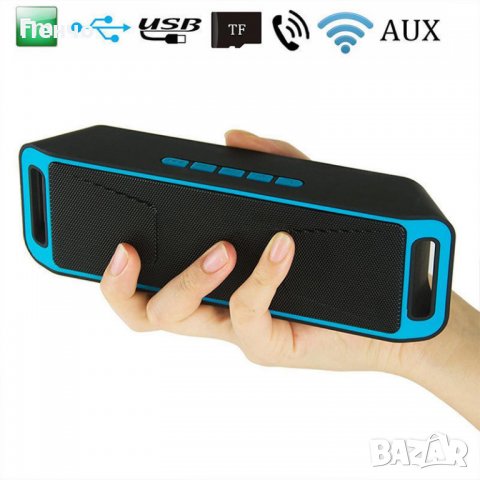 Безжичен Bluetooth 3.0 високоговорител USB флаш FM радио стерео Супер бас MP3 плейър безжична колонк, снимка 13 - Bluetooth тонколони - 26442016