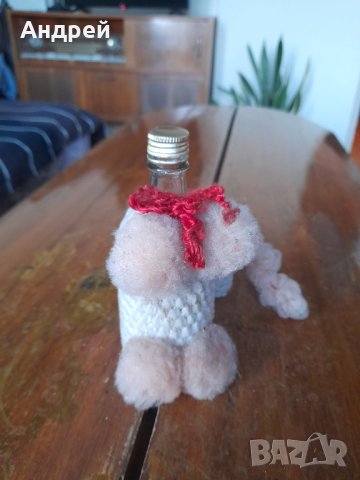 Стара бутилка шише куче #2, снимка 3 - Други ценни предмети - 43928210