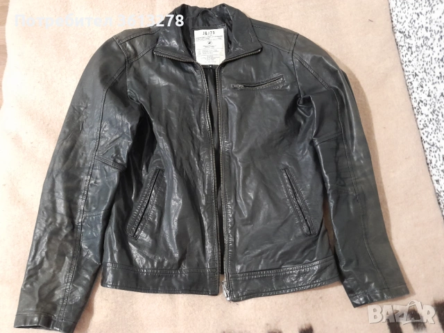 Мъжко кожено яке - "JACK & JONES"