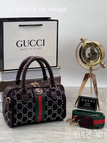 Gucci Дамска Чанта Гучи - Налични Различни Цветове Код SK903, снимка 7 - Чанти - 53408724