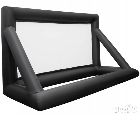 Нов Надуваем екран 420x250 см за проектор за външна употреба 162", 16:9, снимка 8 - Стойки, 3D очила, аксесоари - 32764713