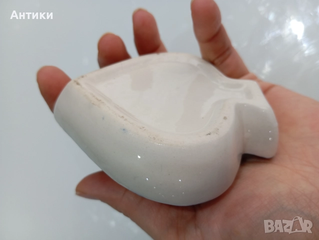 Порцеланова стара чинийка , снимка 8 - Чинии - 52661760