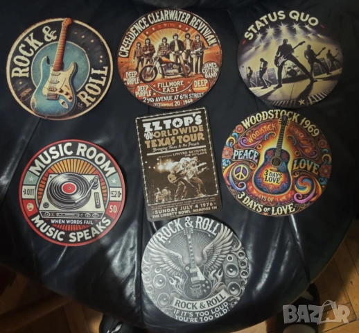 Rock'n'Roll интериор за студио,клуб,бар,китарна стая...