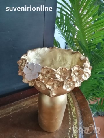 Декоративна статуетка кашпа , снимка 1