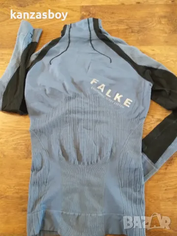 FALKE Ergonomic Sport System Men's Zip-Shirt Base Layer - мъжко термо горнище S, снимка 2 - Спортни дрехи, екипи - 48239502
