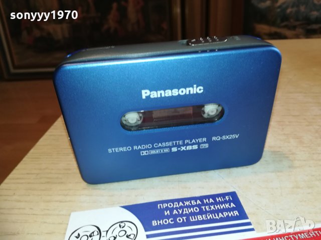ПОРЪЧАН-panasonic rq-sx25v walkman-made in japan-mettal, снимка 13 - MP3 и MP4 плеъри - 28621570