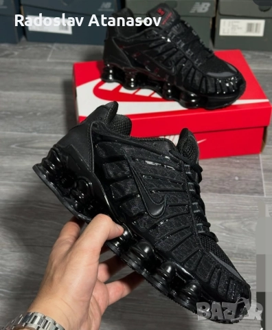 Мъжки Nike Shox TL Black КОД 2035 