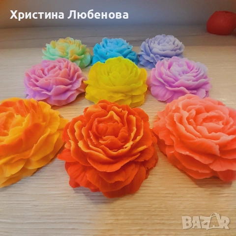 Стилни сапунени цветя, снимка 12 - Други - 42050377