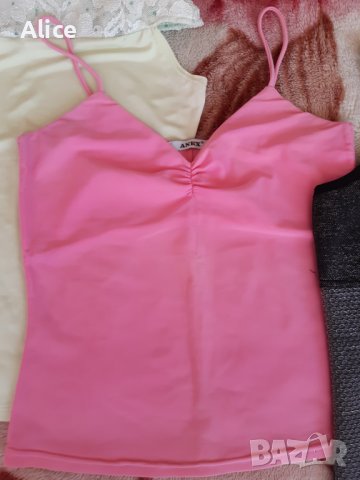 Много дамски блузи и потници - размер S, снимка 16 - Потници - 37756743