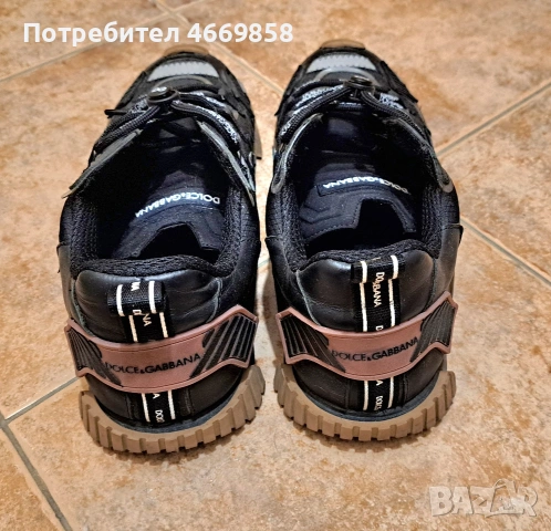 Dolce & Gabbana Мъжки спортни обувки №45, снимка 3 - Спортно елегантни обувки - 53030959