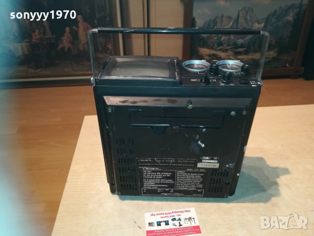 crown 5tv-524r japan tv/radio swiss 2203211925, снимка 10 - Телевизори - 32264098