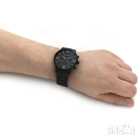 Emporio Armani AR11349 Giovanni Black, снимка 2 - Мъжки - 49612222