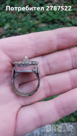 Възрожденски пръстен, снимка 4 - Антикварни и старинни предмети - 50209208