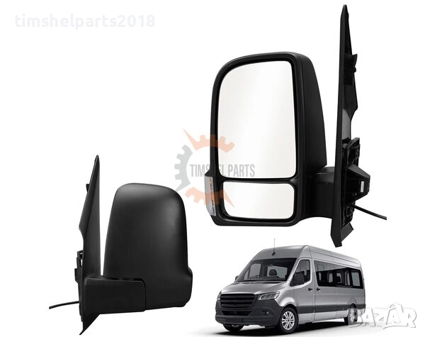 Ръчно огледало за Mercedes Sprinter 907 след 2018 год. - Шофьорска страна, снимка 2 - Части - 52587836