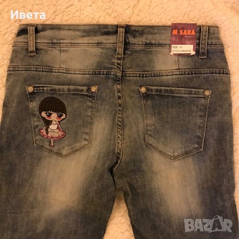 Дамски дънки, снимка 5 - Дънки - 43313854