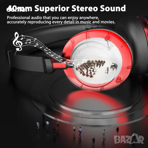 Слушалки Earbay с микрофон, USB кабелни слушалки, шумопотискане, вграден контрол, снимка 3 - Слушалки и портативни колонки - 49934316