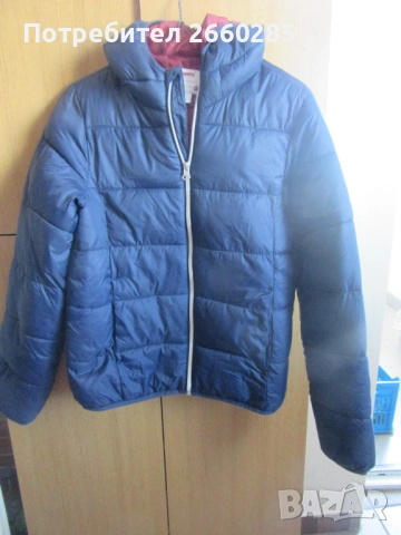 ШУШЛЯКОВО ЯКЕ ЗА МОМЧЕ С КАЧУЛКА - размер 164, снимка 3 - Детски якета и елеци - 51784980