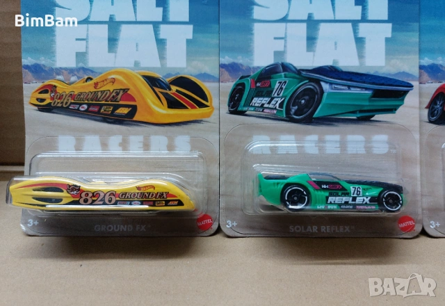 Колички Hot Wheels SALT FLAT / Хот Уилс - 5 модела / 010, снимка 3 - Коли, камиони, мотори, писти - 53146305
