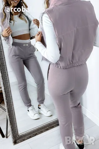 Дамски моден комплект от 3 части Aura, 3цвята , снимка 4 - Комплекти - 48913160