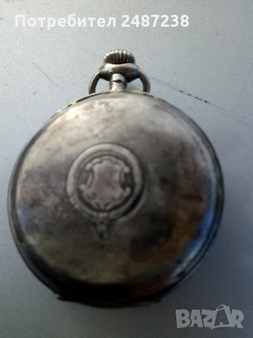 ,,Хебдомас,,швейцарски джобен часовник, снимка 1 - Джобни - 27805522