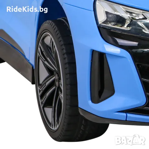 Audi RS E-Tron GT 12V – Детска акумулаторна кола, Синя, EVA гуми, снимка 6 - Детски велосипеди, триколки и коли - 50420834